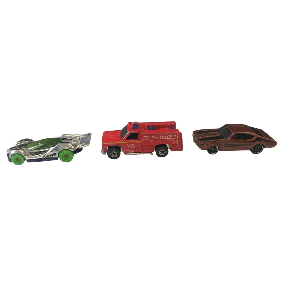 Hot Wheels collection three